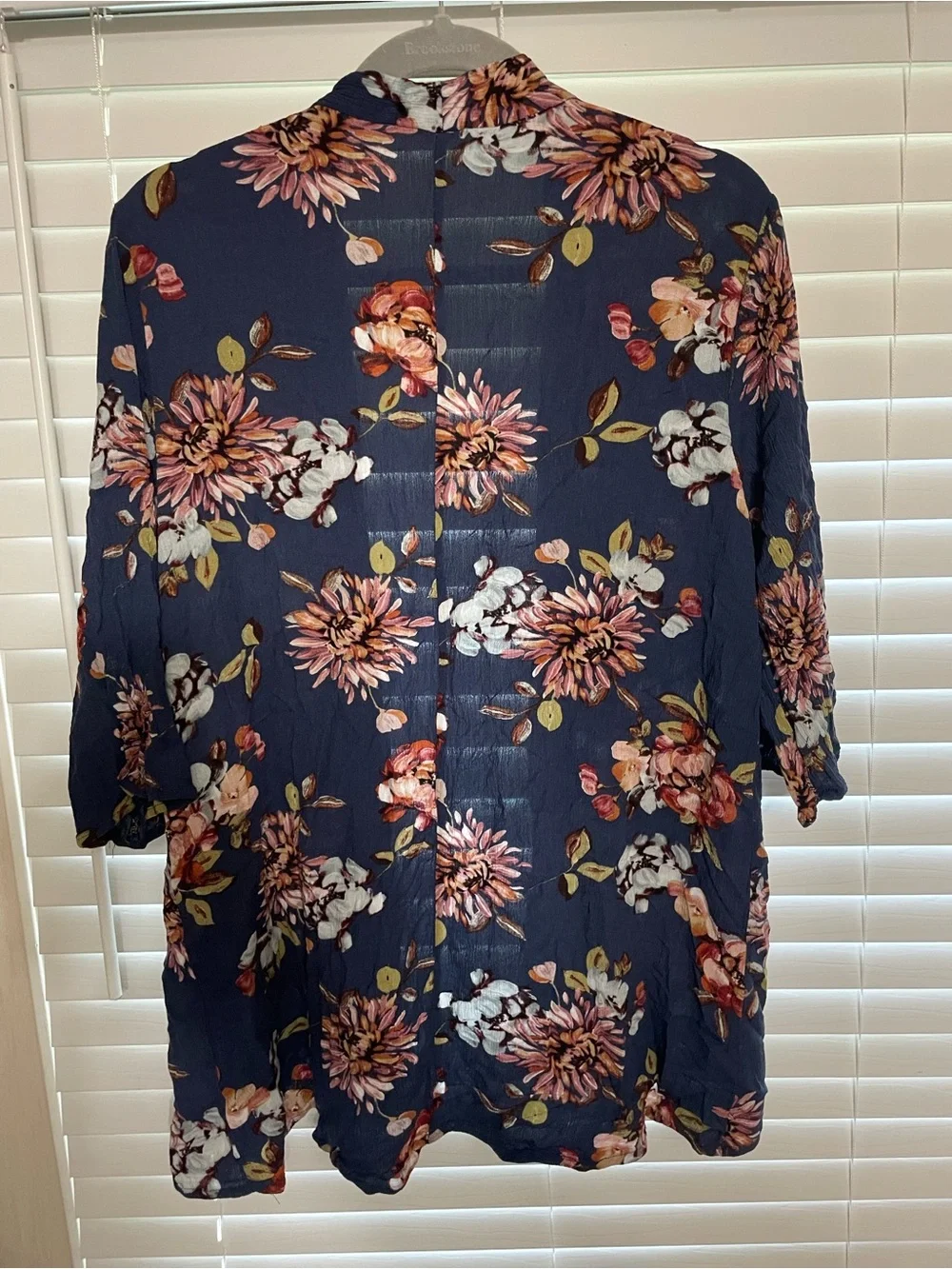 Pink Clover Navy Floral Women’s Jeans
